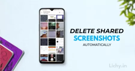 How to automatically delete shared screenshots