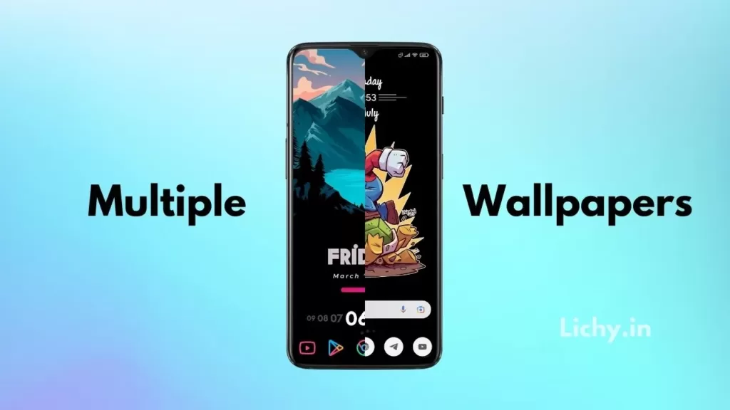 How to set multiple wallpapers on Each homescreen Android