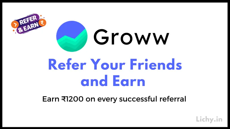 groww how to refer and earn