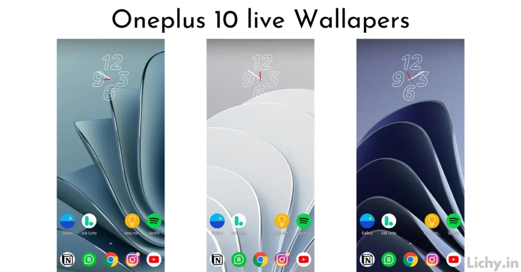 How to set Oneplus 10 Pro live wallpapers for Any Android - Lichy