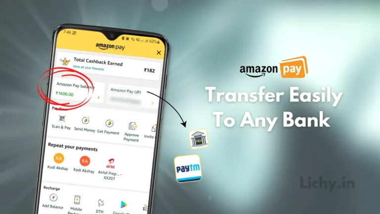 Amazon pay to Bank account