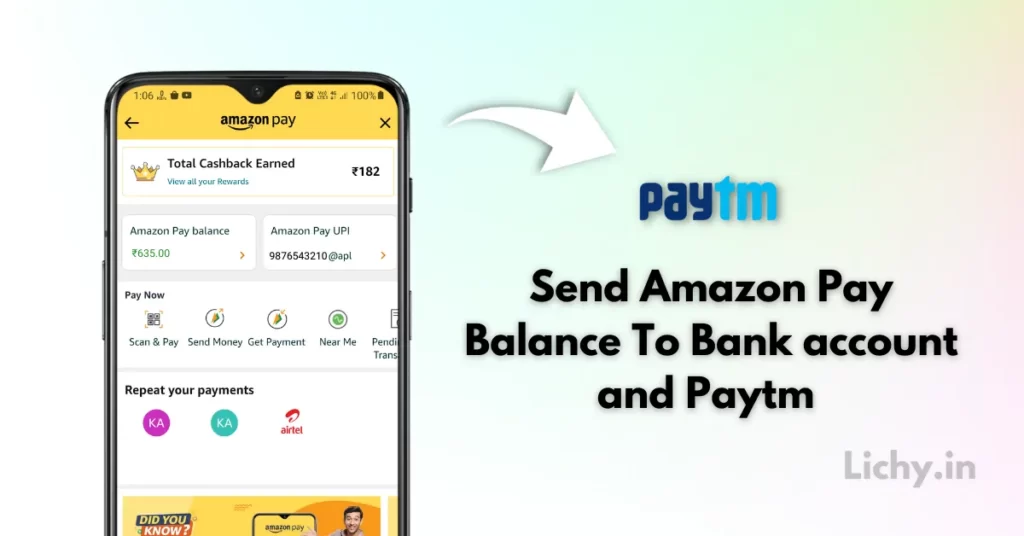 how to transfer amazon pay balance to bank