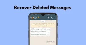 Recover deleted whatsapp images on android
