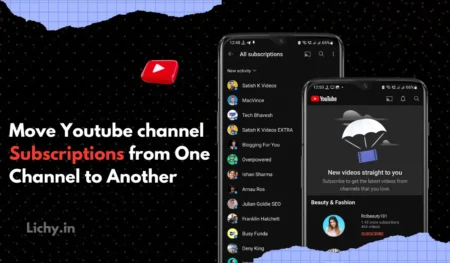 how to copy youtube subscriptions to another account